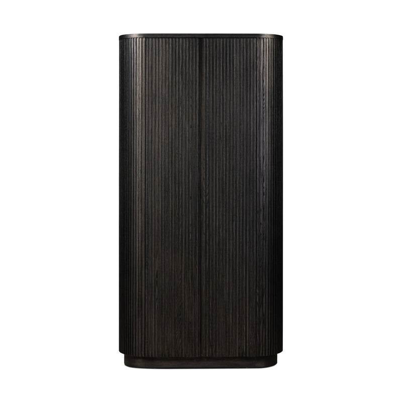 Delphi Cabinet - Cerused Black Oak