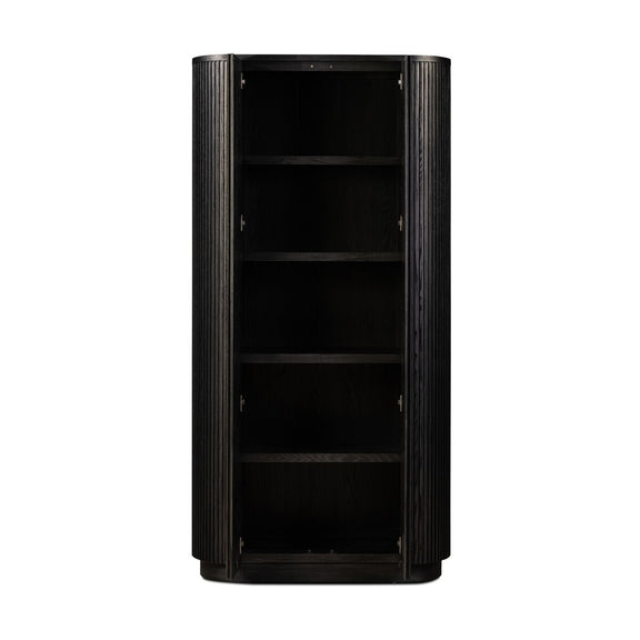 Delphi Cabinet - Cerused Black Oak