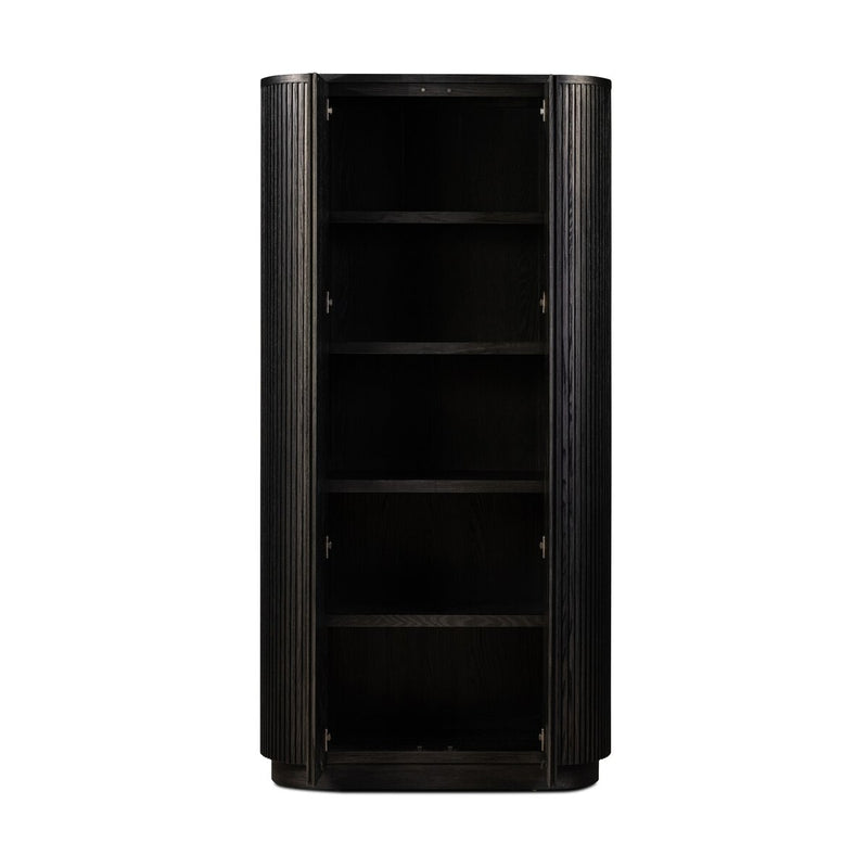 Delphi Cabinet - Cerused Black Oak