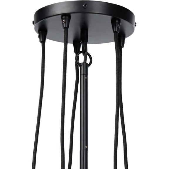 Webster Chandelier - Jet Black