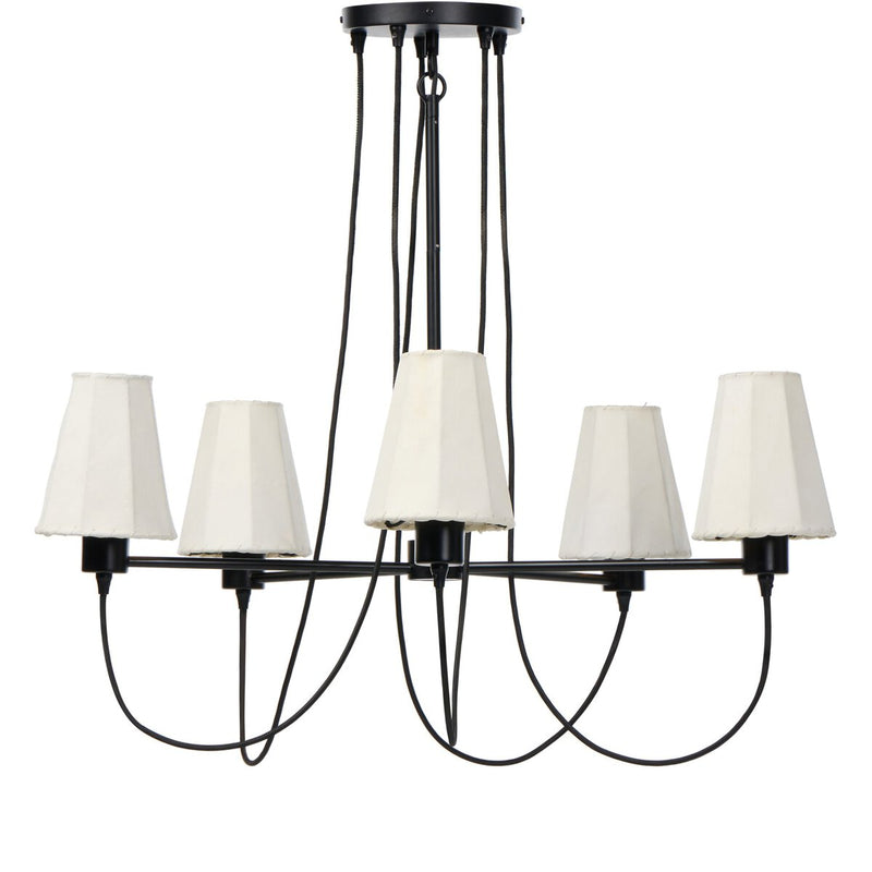 Webster Chandelier - Jet Black