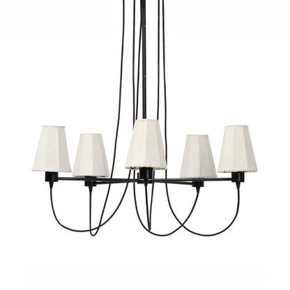 Webster Chandelier - Jet Black