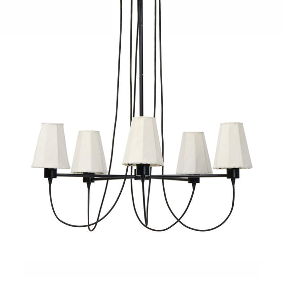 Webster Chandelier - Jet Black