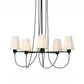 Webster Chandelier - Jet Black