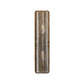 Kenji Sconce - Clear Reeded Glass