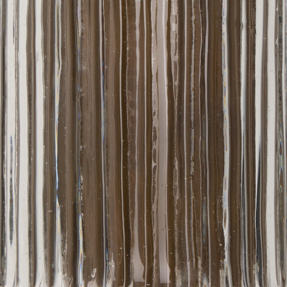 Kenji Sconce - Clear Reeded Glass