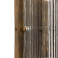 Kenji Sconce - Clear Reeded Glass