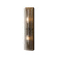 Kenji Sconce - Clear Reeded Glass