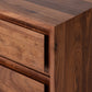 Stafford 6 Drawer Dresser - Walnut Natural