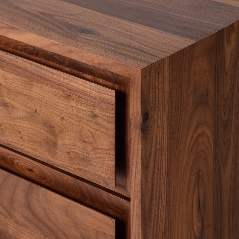 Stafford 6 Drawer Dresser - Walnut Natural