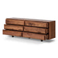Stafford 6 Drawer Dresser - Walnut Natural