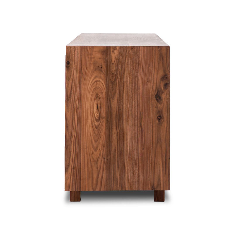 Stafford 6 Drawer Dresser - Walnut Natural