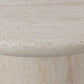 Poole Outdoor Round Dining Table - Textured Sand Concrete