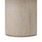 Poole Outdoor Round Dining Table - Textured Sand Concrete