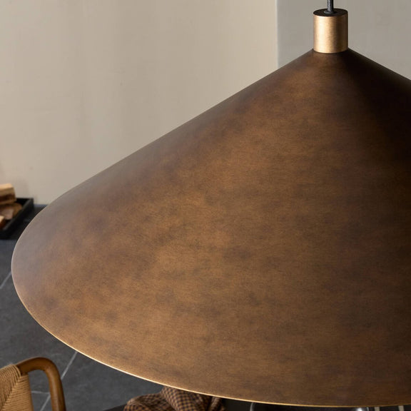 Emeric Pendant - Burnished Brass Aluminum