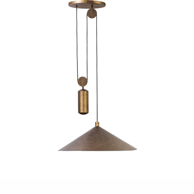 Emeric Pendant - Burnished Brass Aluminum
