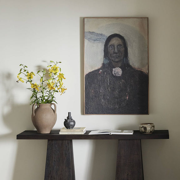 Ballad Of La Rosa by Paul Meyer - Rustic Walnut Floater