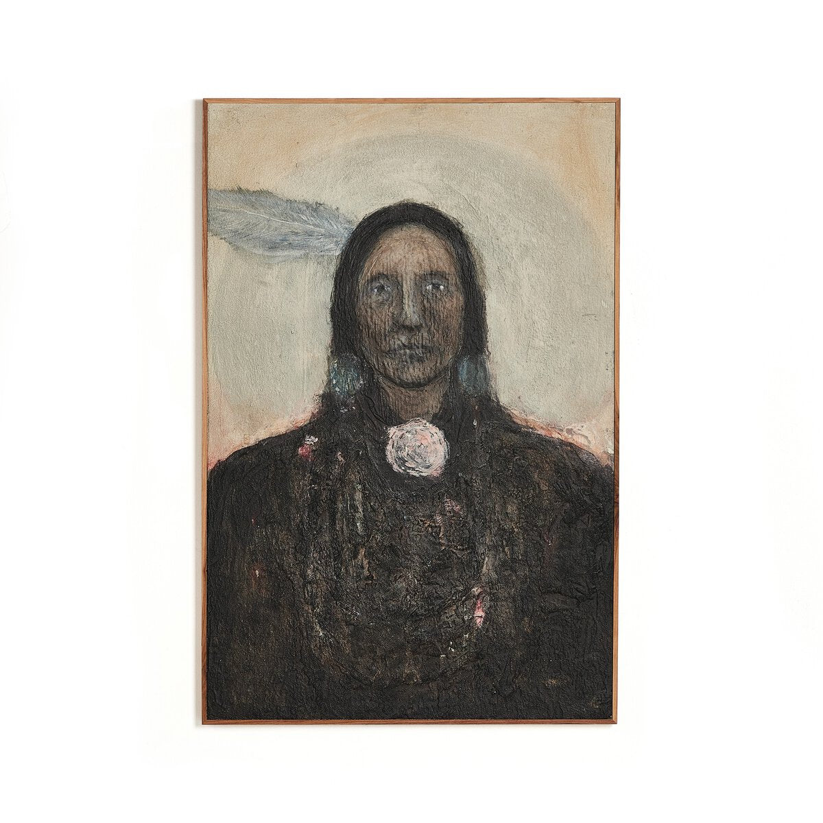 Ballad Of La Rosa by Paul Meyer - Rustic Walnut Floater