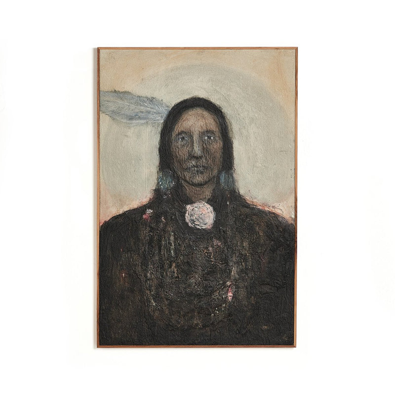 Ballad Of La Rosa by Paul Meyer - Rustic Walnut Floater