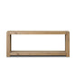 Emmer Console Table - Aged Smoked Oak