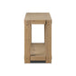 Emmer Console Table - Aged Smoked Oak
