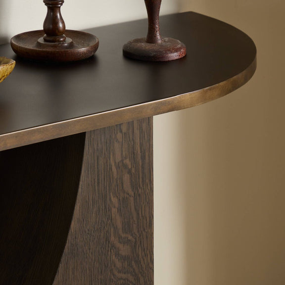 Maly Console Table - Coffee Iron