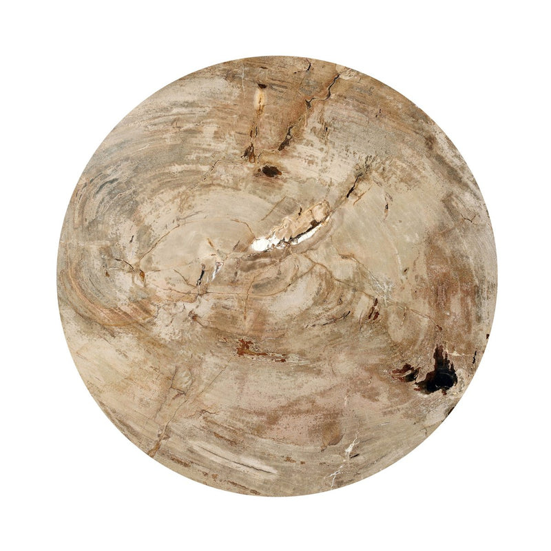 Aida End Table - Light Petrified Wood