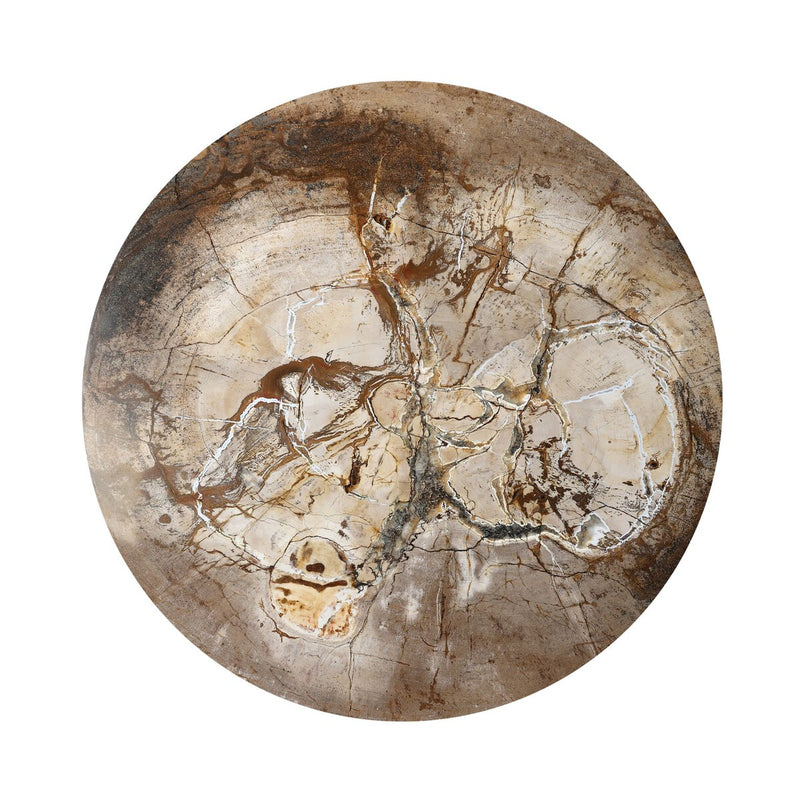 Aida End Table - Light Petrified Wood
