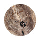 Aida End Table - Light Petrified Wood