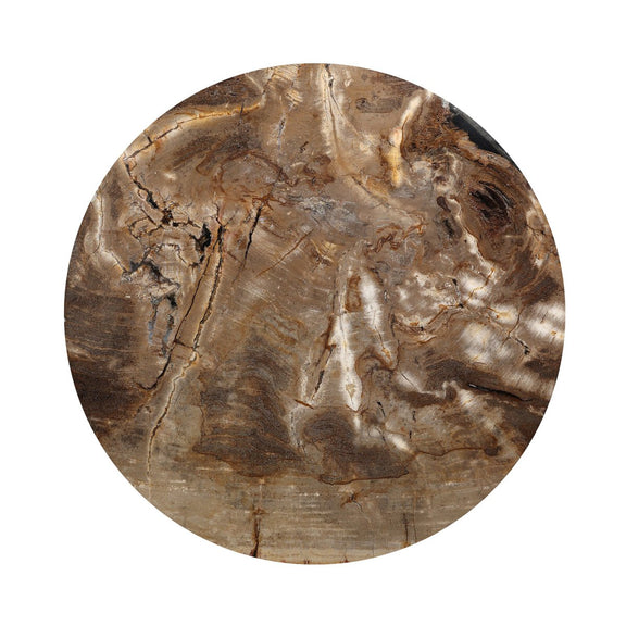 Aida End Table - Light Petrified Wood