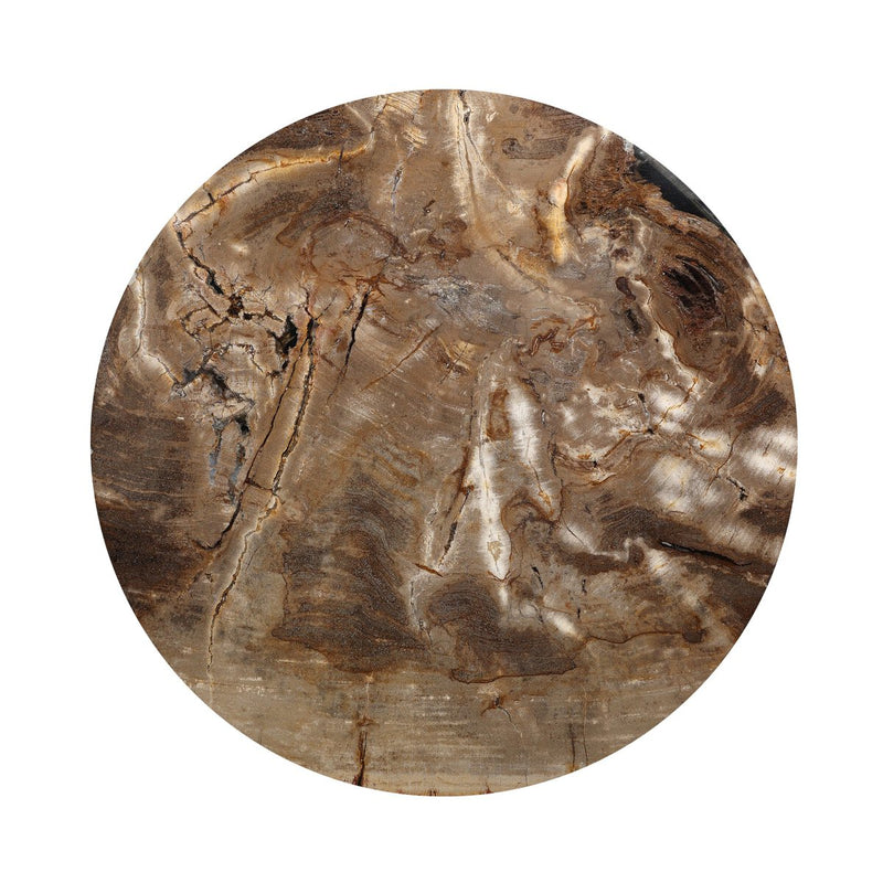 Aida End Table - Light Petrified Wood