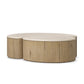Ingrid Coffee Table - Cappuccino Marble