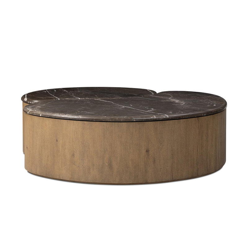 Ingrid Coffee Table - Warm Grey Marble