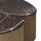 Ingrid Coffee Table - Warm Grey Marble