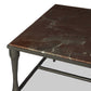 Sandra Coffee Table - Smoke And Russet Marble