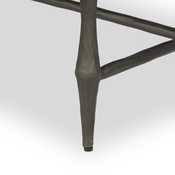 Sandra Coffee Table - Smoke And Russet Marble