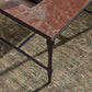 Sandra Coffee Table - Smoke And Russet Marble