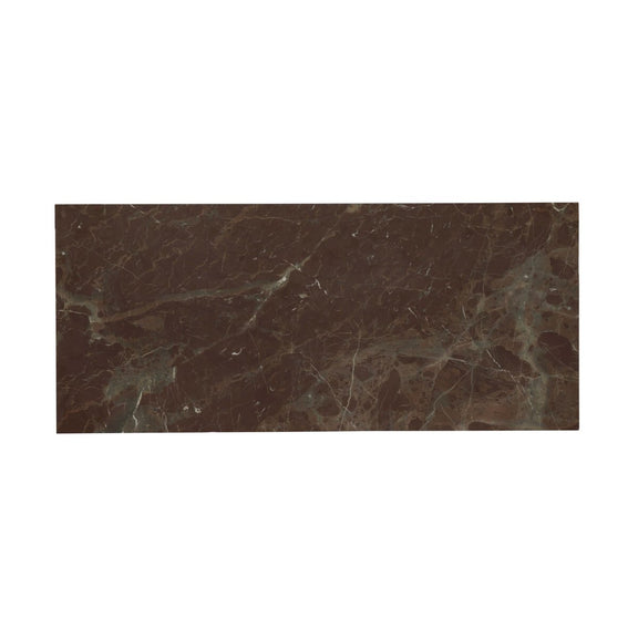 Sandra Coffee Table - Smoke And Russet Marble