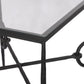 Babylon End Table - Tempered Glass