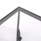 Babylon End Table - Tempered Glass