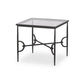 Babylon End Table - Tempered Glass