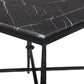 Babylon End Table - Grey Italian Marble