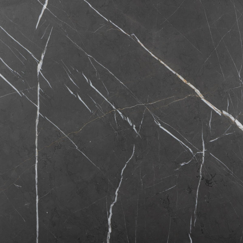 Babylon End Table - Grey Italian Marble