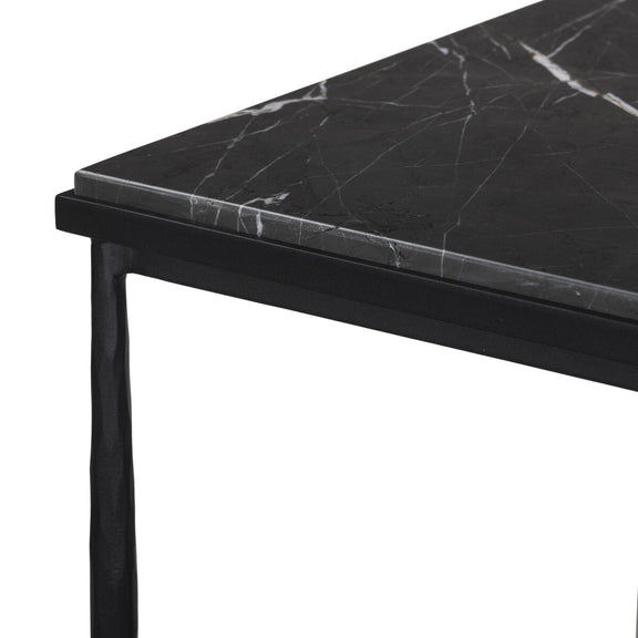 Babylon End Table - Grey Italian Marble
