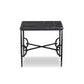 Babylon End Table - Grey Italian Marble