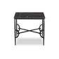 Babylon End Table - Grey Italian Marble