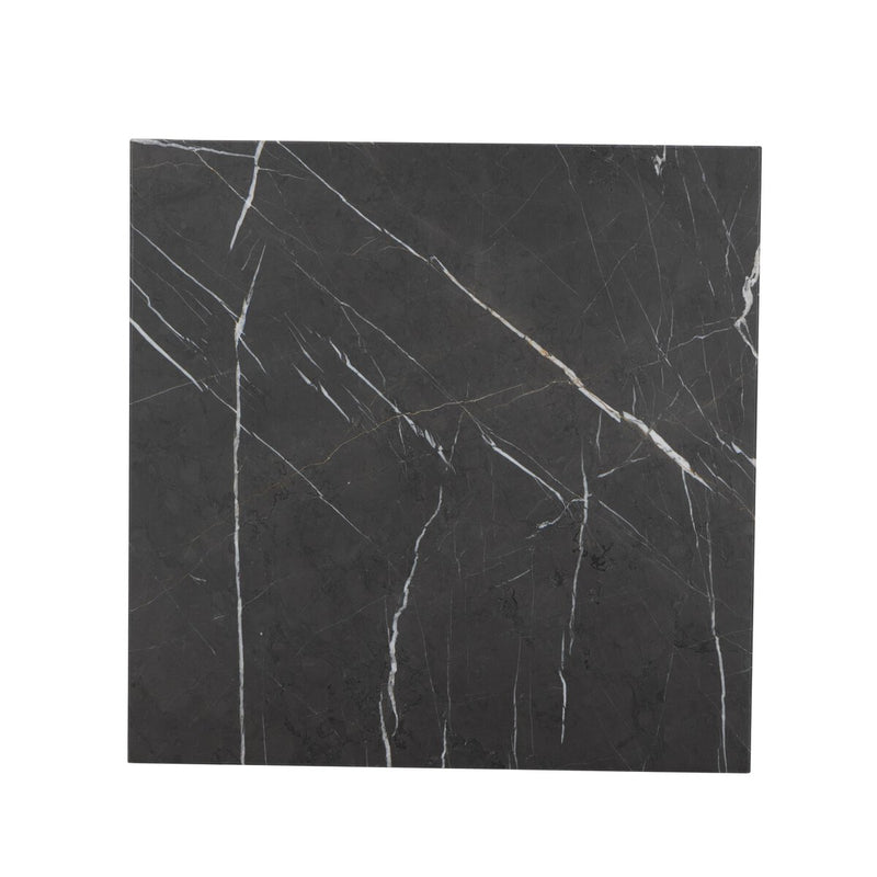 Babylon End Table - Grey Italian Marble