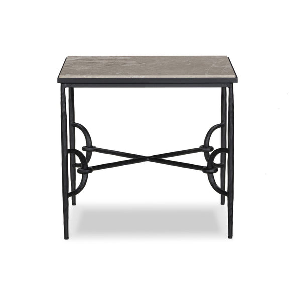 Babylon End Table - Lunar Marble