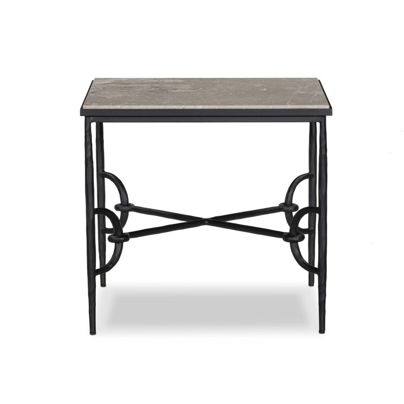 Babylon End Table - Lunar Marble