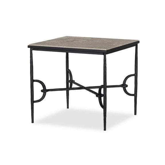 Babylon End Table - Lunar Marble